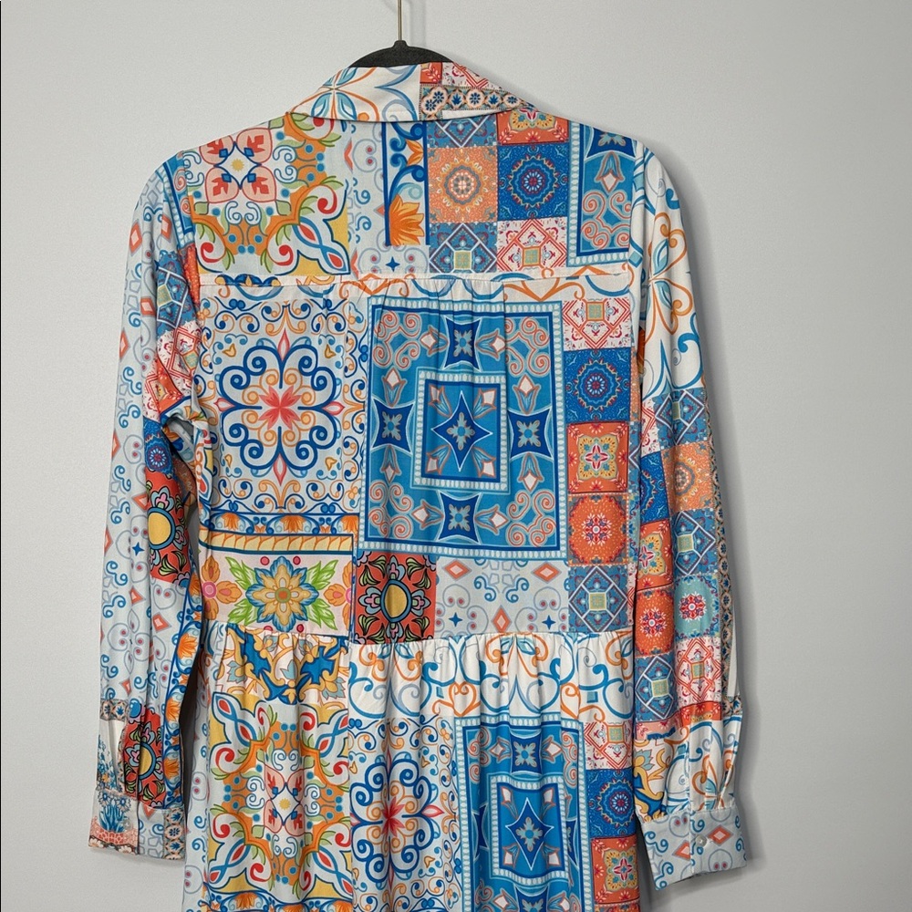 Tolani Collection Multicolor Patterned Maxi Long … - image 8